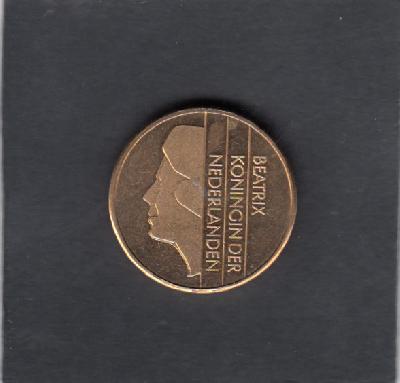 Beschrijving: 5 Gulden Beatrix